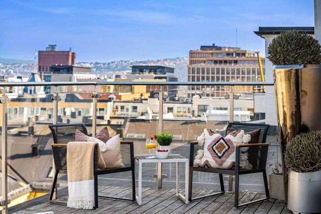 Praktisk 1-Roms Leilighet Oslo Exterior foto